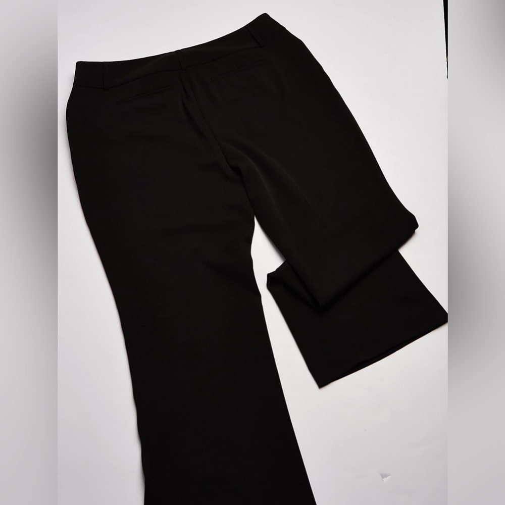 NWT Women’s Rafaella Curvy Bootcut High Rise Solid Black Pants Size 16 - Picture 5 of 15
